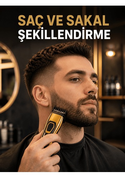 Çift Kademeli Güç Modlu Kablosuz Kişisel Bakım Seti Tkndy-bsva4969