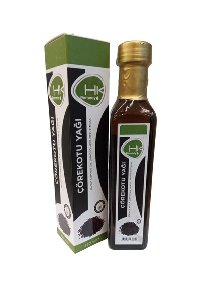 HK Remedy Çörekotu Yağı Soğuk Sıkım 250 ML