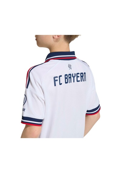 Adidas Çocuk Forma Fc Bayern 26/27 Away Jersey Kids Jz3097 Beyaz