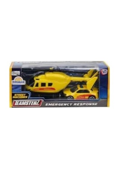 Teamsterz 1:64 Scale Emergency Response - Asst Colours - One Supplied Açık Bej