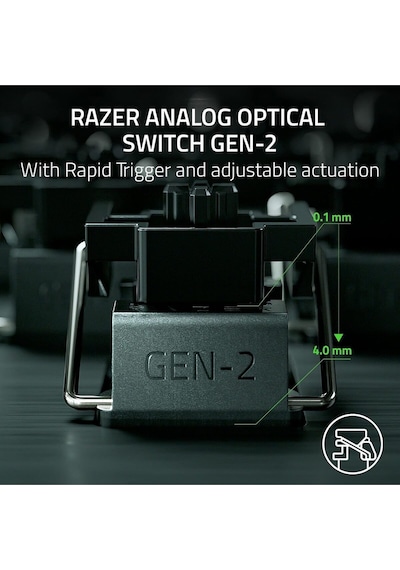 Razer Huntsman V3 Pro Siyah Rgb Tkl Analog Optical Switch Kablolu Oyuncu Klavyesi Rz03-04980100-r3m1