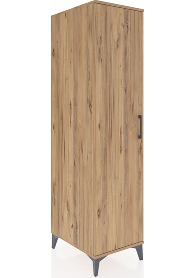 Kronos Dolap 4 Raflı Tek Kapaklı 44x59x182 Çam-çam Çam