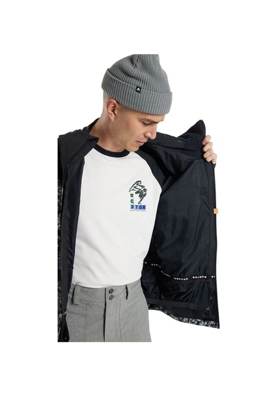Burton Burton Lodgepole Erkek Siyah Snowboard Ceketi 002