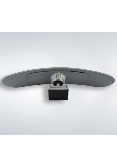 Ova-5 Dik-Eğik Kollu Universal Iç Dikiz Aynası 24X5 Cm Gri