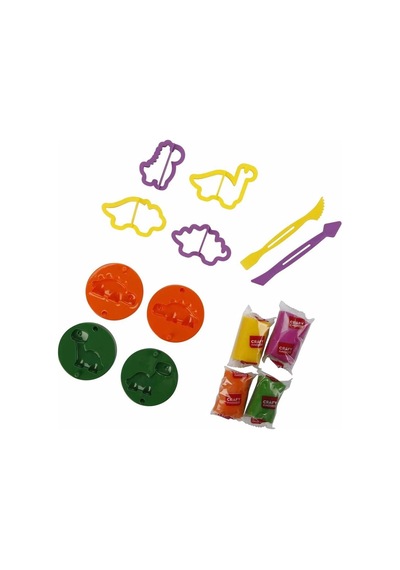 S01004734 Oyun Hamur Set Kçk Dino 14 Prç -sun Çok Renkli