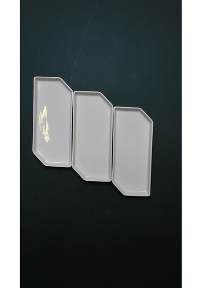 N3531 Flex Kayık Tabak 20 Cm Beyaz