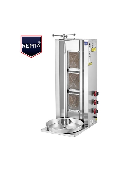 Remta  3 Radyanlı Gazlı (Ce) Döner Ocağı