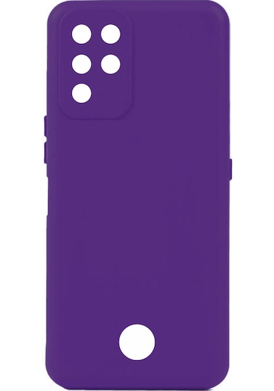 Reeder S19 Max Kılıf Kamera Korumalı Silikon Rubber Arka Kapak Mor