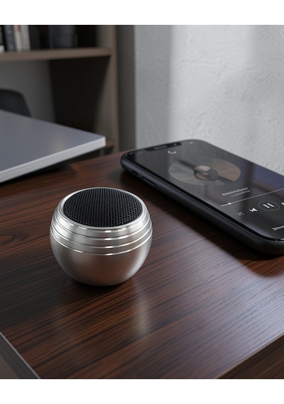 Mini Kablosuz Hoparlör Derin Bas Tws Bağlantı Model Uczzzminispeakeryuvarlak-8