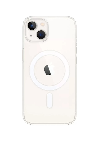 Newface Apple iPhone Uyumlu 15 Plus Kılıf Magneticsafe Şeffaf Silikon - Şeffaf Diğer
