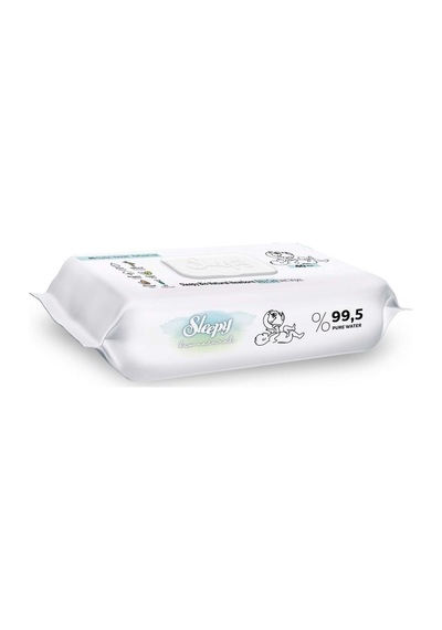 Sleepy Islak Havlu Bio Natural 40'lı 12 Li Set 480 Yaprak Tekli