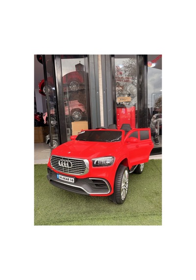 Audi Akülü Araba 0-6 Yaş Kırmızı Kırmızı