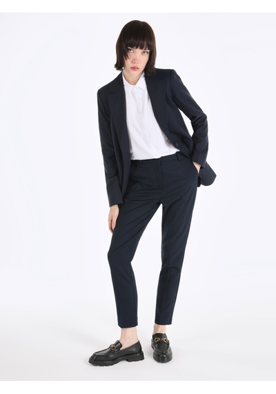Colin's Colins Dar Kesim Düşük Bel Düz Paça Lacivert Kadın Pantolon Cl1064520 Lacivert
