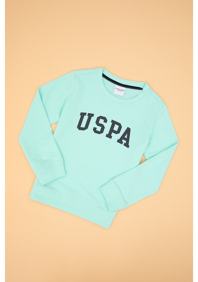 U.S. Polo Assn. Erkek Çocuk Yeşil Basic Bisiklet Yaka Sweatshirt 50313830-VR250 U.S. Polo Assn. Erkek Çocuk Yeşil Basic Bisiklet Yaka Sweatshirt 50313830-VR250