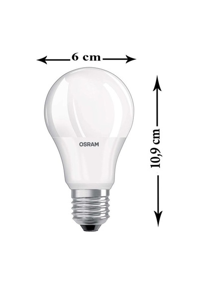 Osram 10w 75w 3 Lü Led Ampul Beyaz 6500k