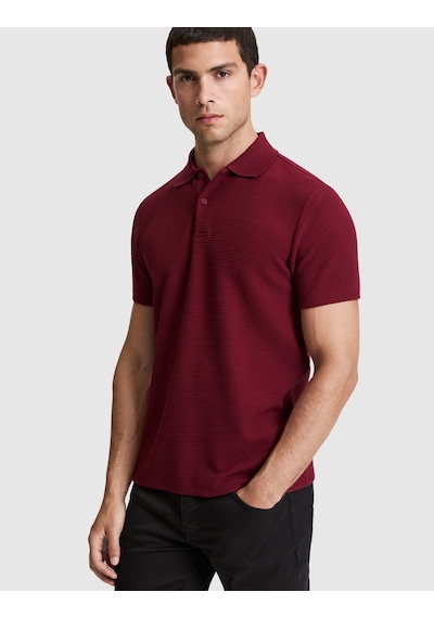 Pierre Cardin Erkek Bordo Tişört 50327875-vr014