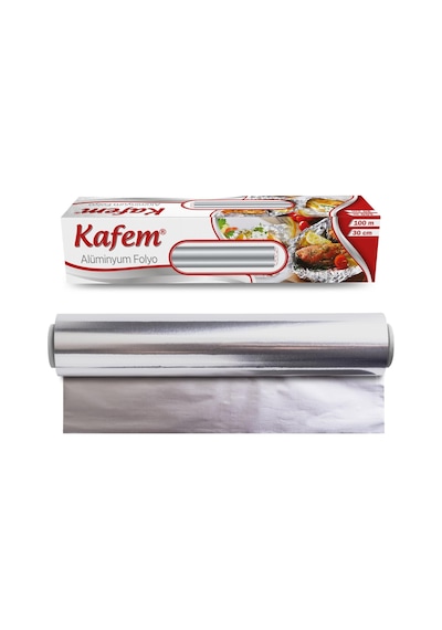 Kafem Aluminyum Folyo 30 CM x 100 M 10mic 4 Paket