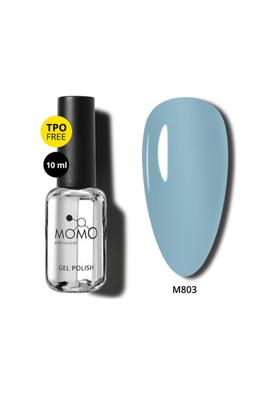 Kalıcı Oje M803, Dumanlı Porselen Mavisi, 10 Ml