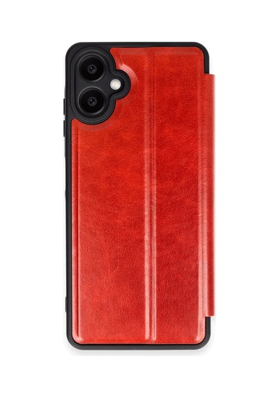 Samsung Galaxy A06 Kılıf Flip Cover - Kırmızı 0.2M-Çok Renkli