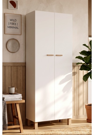 Robin Home Porto Çok Amaçlı Dolap Mutfak Kiler Erzak Banyo Düzenleyici Ayakkabılık 2 Kapaklı Ahşap Ayaklı Beyaz Robin Home Porto Çok Amaçlı Dolap Mutfak Kiler Erzak Banyo Düzenleyici Ayakkabılık 2 Kapaklı Ahşap Ayaklı Beyaz