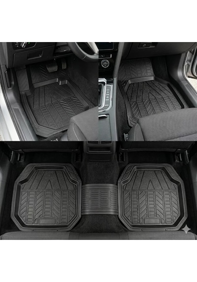 Fiat Doblo 2008 Model Uyumlu 3d Havuzlu Paspas Tuna Siyah