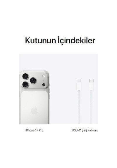 Apple iPhone 17 Pro Max 256 GB (Apple Türkiye Garantili)