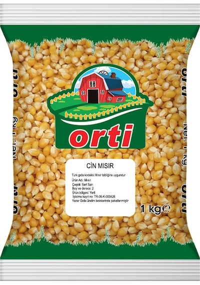 Orti Patlamalık Cin Mısır 1 KG