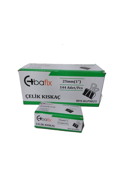 Bafix Kıskaç Klips Çelik 25 Mm Bfx-klps025