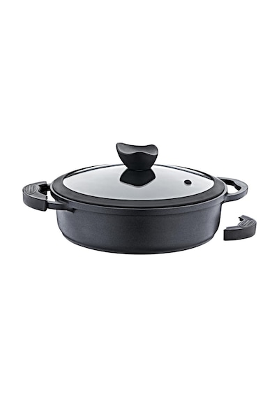 Olika Palladium 7 Parça Döküm Tencere Seti Siyah Dts Pal704