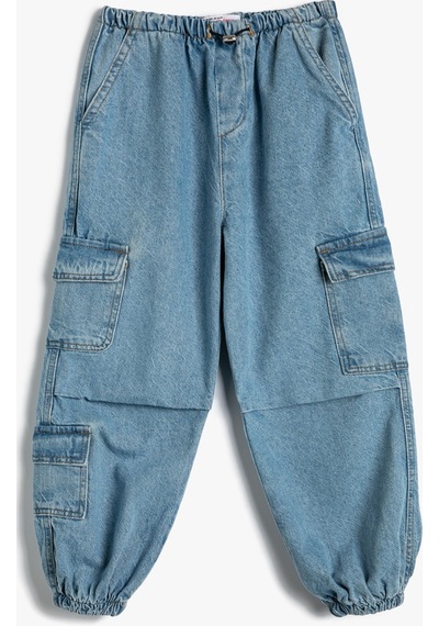 Koton Kargo Jogger Kot Pantolon Pamuklu Kapaklı Cep Detaylı Lıght Indıgo 4skg40038ad 4SKG40038ADLIN Açık Mavi Koton Kargo Jogger Kot Pantolon Pamuklu Kapaklı Cep Detaylı Lıght Indıgo 4skg40038ad 4SKG40038ADLIN Açık Mavi