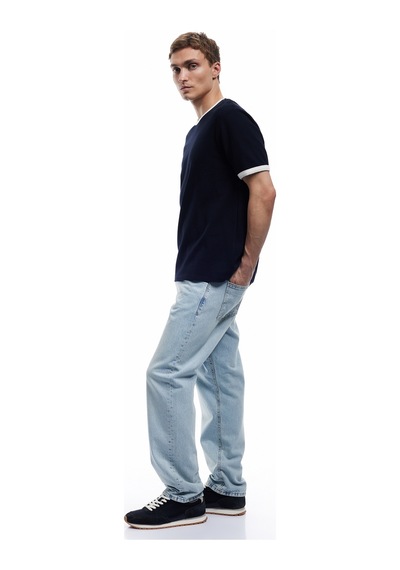 Koton Normal Bel Pamuklu Vintage Straight Fit Jean Pantolon Açık İndigo 5sam40177nd Açık İndigo Koton Normal Bel Pamuklu Vintage Straight Fit Jean Pantolon Açık İndigo 5sam40177nd Açık İndigo