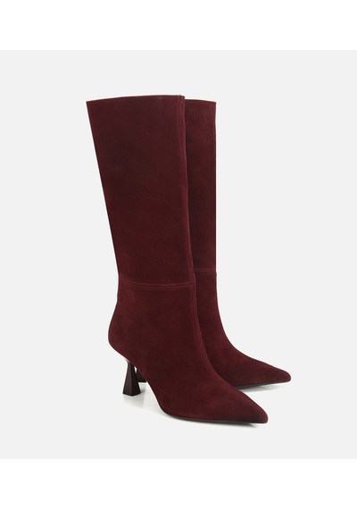 Hotiç Kadın Süet Deri Bordo Dikiş Detaylı Topuklu Çizme 01cıh315550a780 01cıh315550a780 Bordo Hotiç Kadın Süet Deri Bordo Dikiş Detaylı Topuklu Çizme 01cıh315550a780 01cıh315550a780 Bordo
