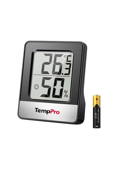 Thermopro Tp49b Mini Dijital İç Mekan Termometre Ve Nem Ölçer, Gülen Yüz İkonlu Oda Sensörü, Mı