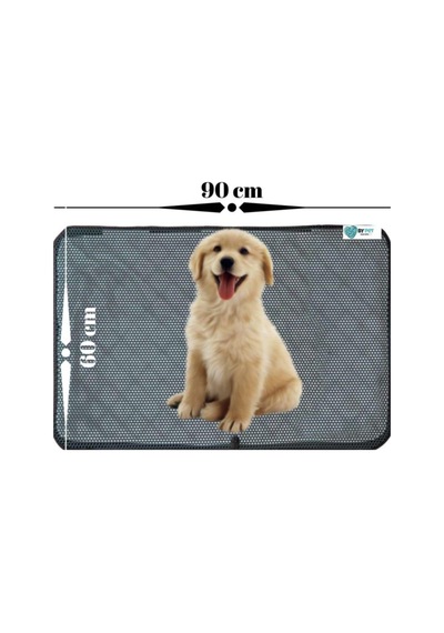 Bypet Yıkanabilir Köpek Çiş Pedi - Köpek Tuvalet Eğitim Seti 3 Katmanlı 90cmx60cm Yedekli