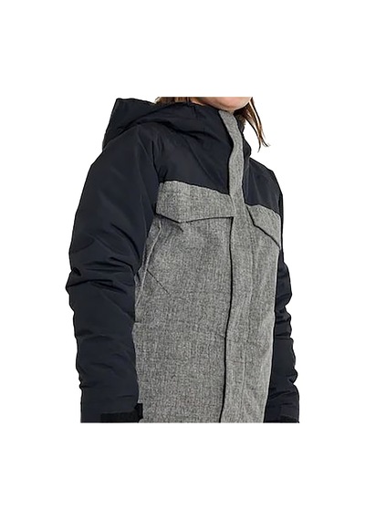 Burton Burton Covert 20 2l Erkek Çocuk Siyah Snowboard Ceketi True Black/bog Heather