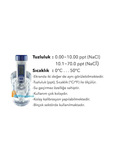 Az 8371 Dijital Tuzluluk  Ölçer