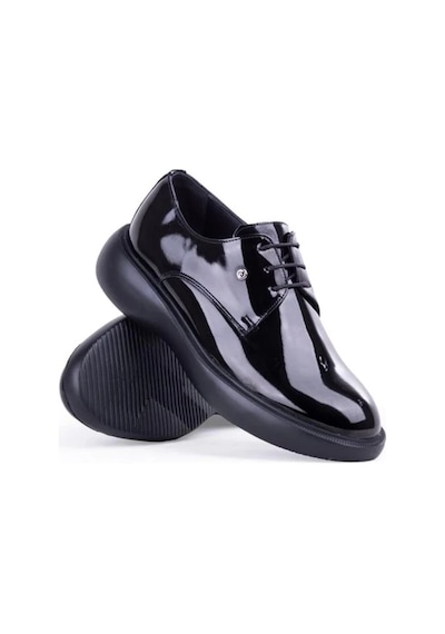 Pierre Cardin 70914 Poli Hafif Taban Erkek Casual Ayakkabı Rugan Siyah Rugan Siyah