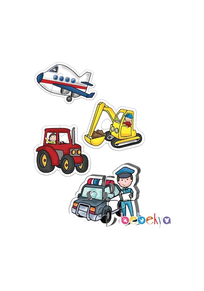 Baby Puzzle Büyük Parçalı Eğitici Bebek Yapbozu Erken Çocukluk Dö