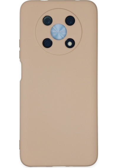 Newface Huawei Nova Y90 Kılıf Nano İçi Kadife Silikon - Pudra pudra