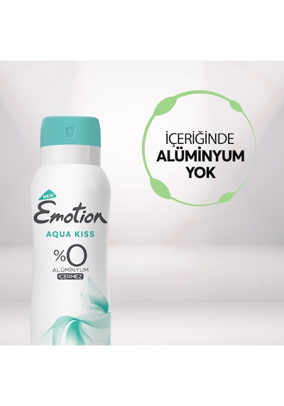 Emotion Aqua Kiss Kadın Sprey Deodorant 6 x 150 ML