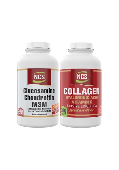 Glucosamine Chondroitin Msm Hyaluronic Acid 300 Tablet Hidrolize Collagen Cvit 300 Tablet