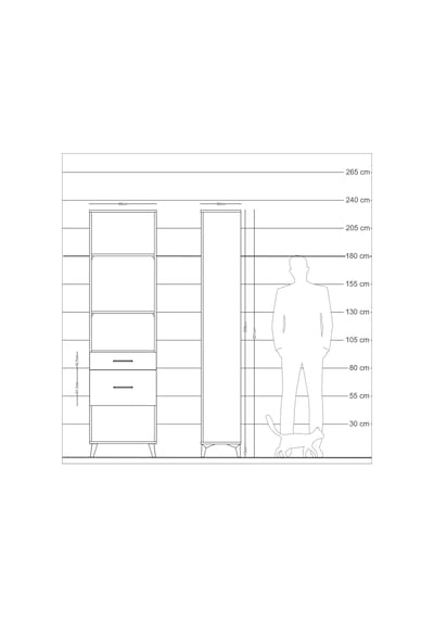 Arges Dolap 3 Raflı 2 Çekmeceli 60x30x221 Çam-aytaşı Çam Arges Dolap 3 Raflı 2 Çekmeceli 60x30x221 Çam-aytaşı Çam