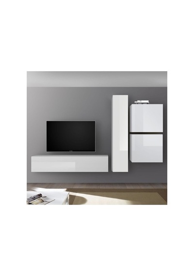 White Box Tv Ünitesi Beyaz