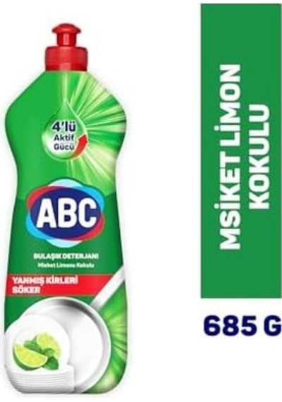 Deterjan Bulaşık Deterjanı Misket Limonu 685 Gr