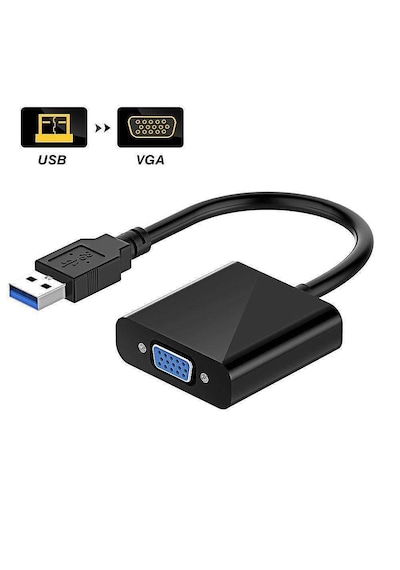 Molix Mx-1215 Usb 3.0 To Vga Dönüştürücü Adaptör - 1080p Harici Görüntü Kartı Molix Mx-1215 Usb 3.0 To Vga Dönüştürücü Adaptör - 1080p Harici Görüntü Kartı
