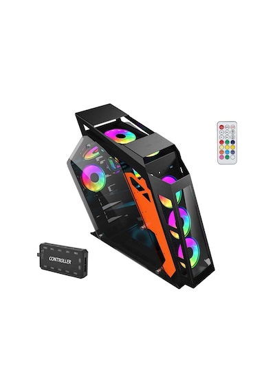 Revenge Emperor Rgb Fanlı Atx Oyuncu Kasası - Teşhir