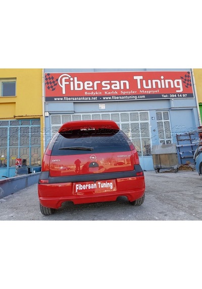 Opel Corsa C Arka Tampon Eki(tek Kapı) -------fibersan Tuning