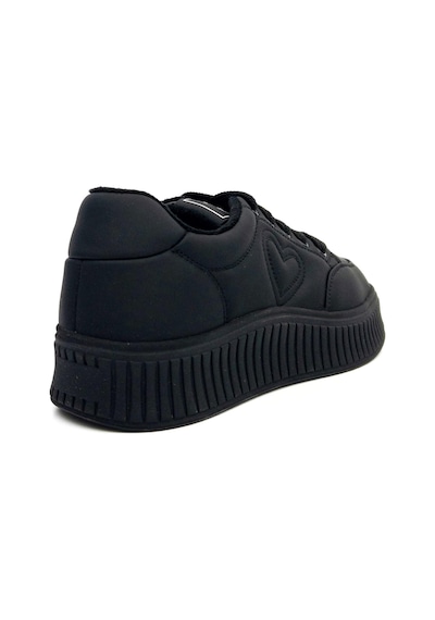 Guja 25k419 Kadın Hakiki Deri İçi Polarli Sneaker Ayakkabı Siyah