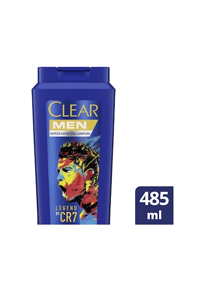 Clear Legend Ronaldo Kepeğe Karşı Etkili Şampuan 2 x 485 ML