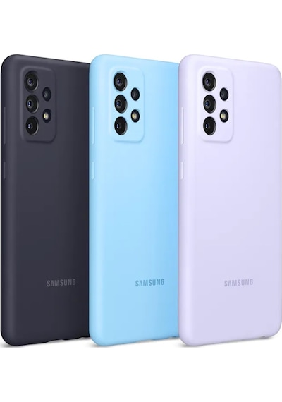 Samsung Uyumlu Galaxy A72 Slim Silikon Kilif Ef-Pa725T Silicone Cover 425175589